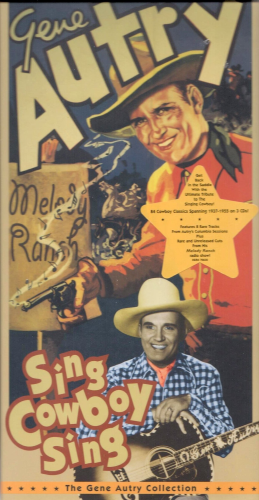 AUTRY, GENE - Sing Cowboy Sing