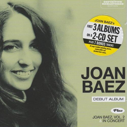 BAEZ, JOAN - Joan Baez, Vol.2 + In Concert