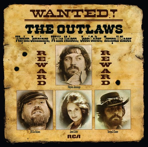 JENNINGS, NELSON, COLTER & GLASER - Wanted! The Outlaws