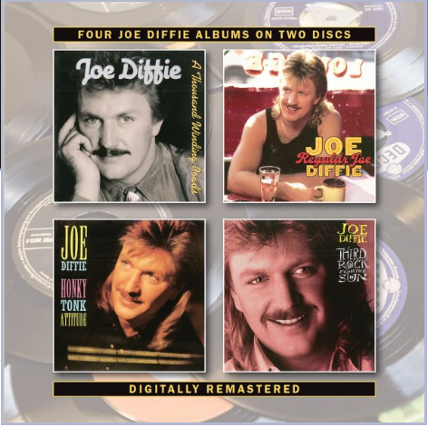 DIFFIE, JOE - A Thousand Winding Roads + Regular Joe + Honky Tonk Attitude + Third Rock From The Sun